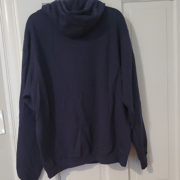 NWT Carleton College Navy Hoodie (Unisex XL) - Picture 4 of 6